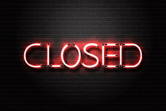 LED Neon “Closed” Sign