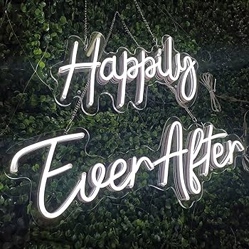 Happily Ever After LED Neon Sign