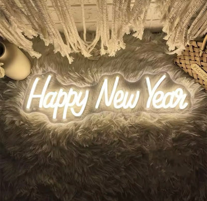 🎆 Happy New Year Neon Sign - Celebrate in Style