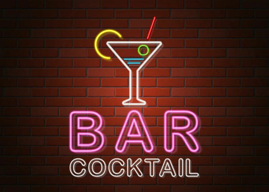 LED Neon “Bar” Sign